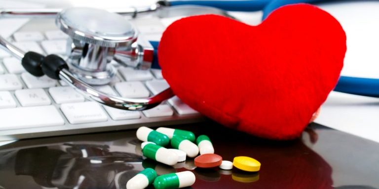 Сердце, Стетаскоп, Калькулятор, Пилюли